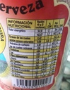 Bote de cristal levadura de cerveza