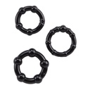 Stay Hard Beaded C-Rings: One Set