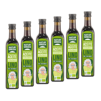 Aceite Lino Bio 500 ml Naturgreen