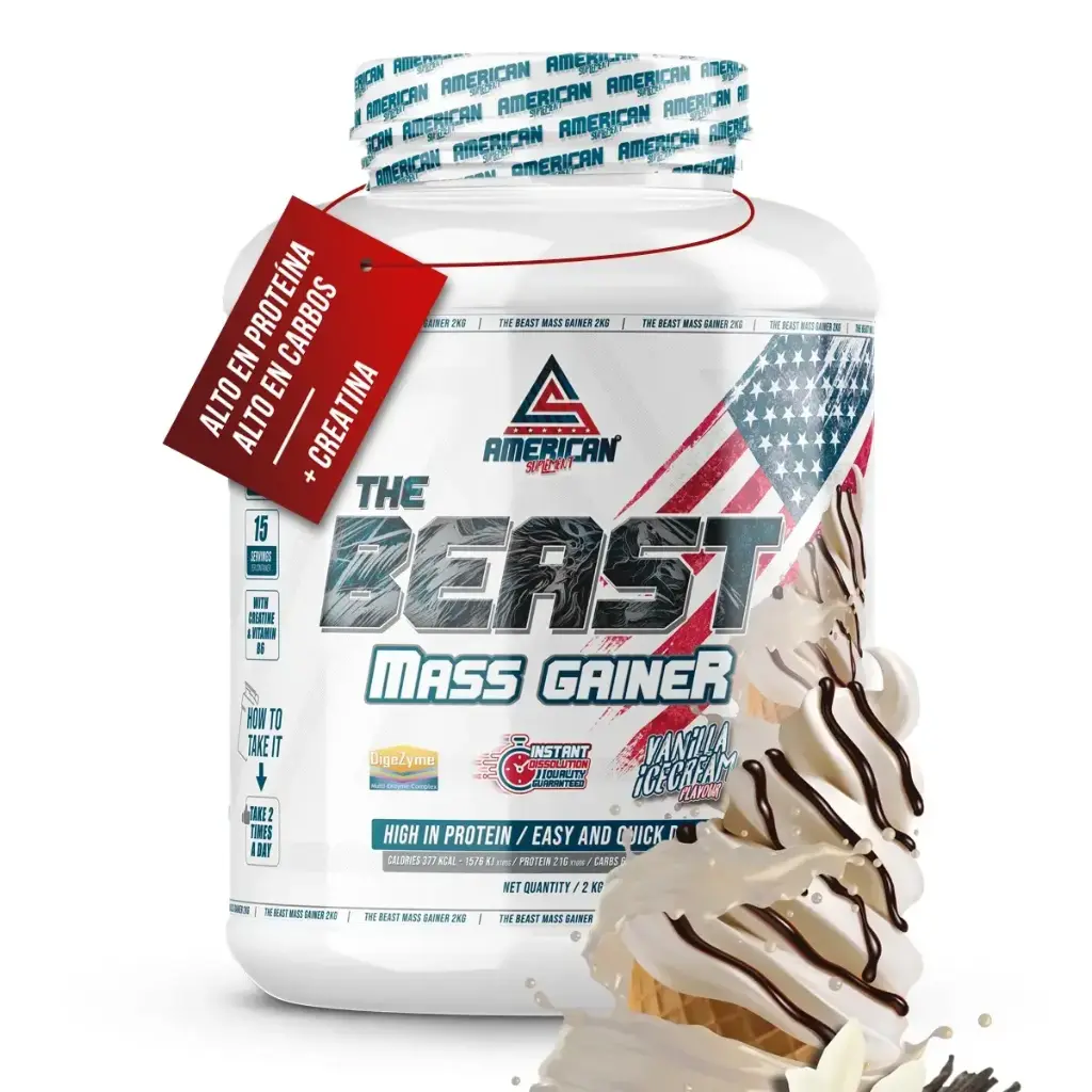 GANADOR DE PESO - MASS GAINER VAINILLA 2KG
