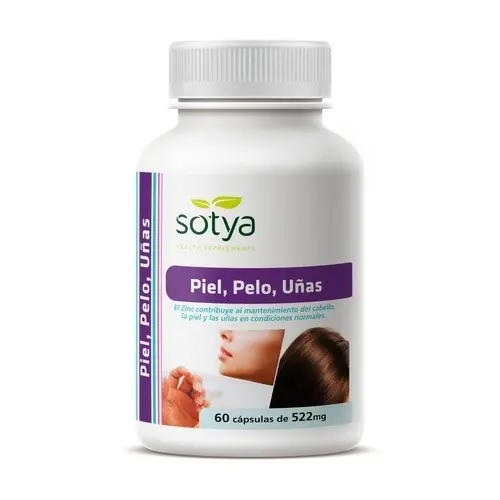 Piel + Pelo + Uñas - 60 Caps. x 522 mg