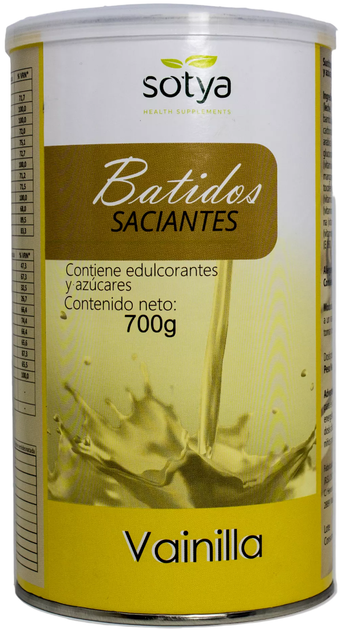 BATIDO SACIANTE POLVO SABOR VAINILLA 700G