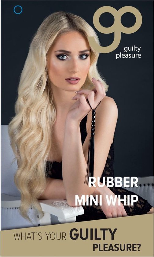 GP RUBBER MINI WHIP BLACK