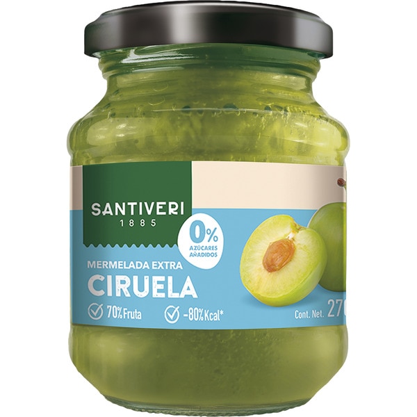 mermelada extra de ciruela 70% fruta y 0% azúcares