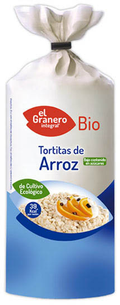 TORTITAS DE ARROZ SIN SAL AÑADIDA BIO 115g