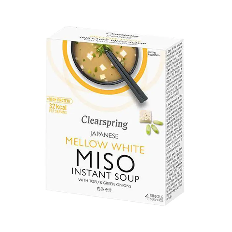 SOPA DE MISO condimento tradicional japonés de TOFU