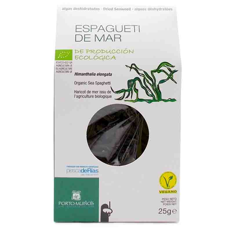 Alga espaguetti de mar Desh. BIO 25Gr