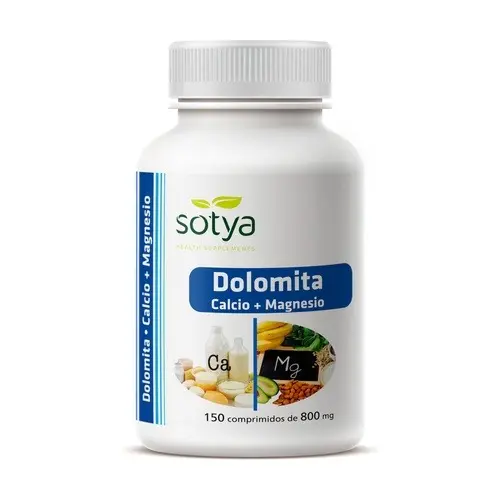 Dolomita (Calcio + Magnesio) - Sotya - 150 Comps. x 800mg