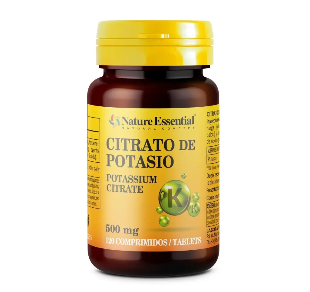 Citrato de Potasio -120 Comps. x 500 mg
