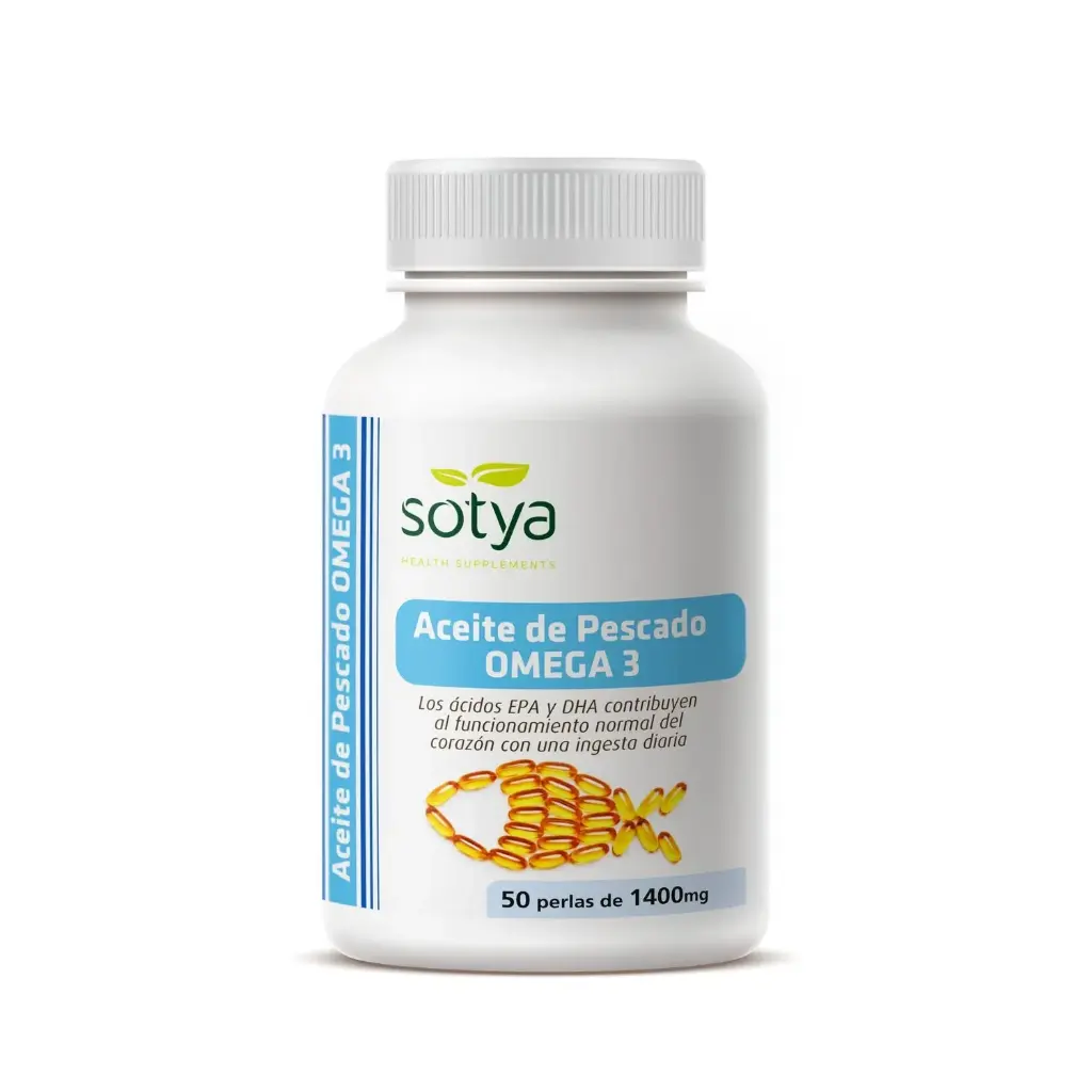 Aceite de Pescado (Omega 3) - 50 Perlas