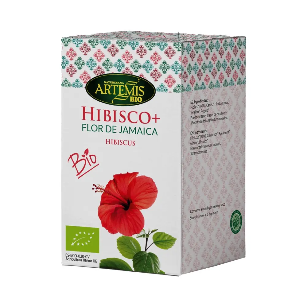 Artemis Bio Hibisco + Flor de Jamaica Infusión 20 unidades