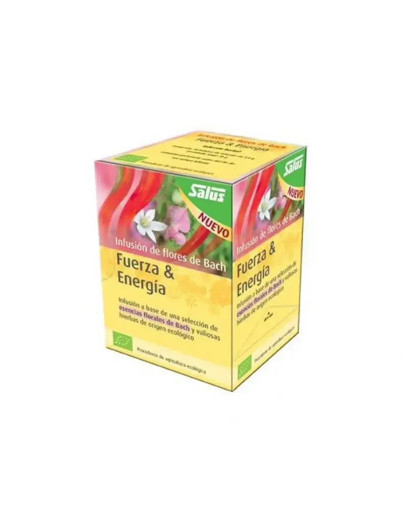 Flores Bach Fuerza &amp; Energía infusión 15 filtros