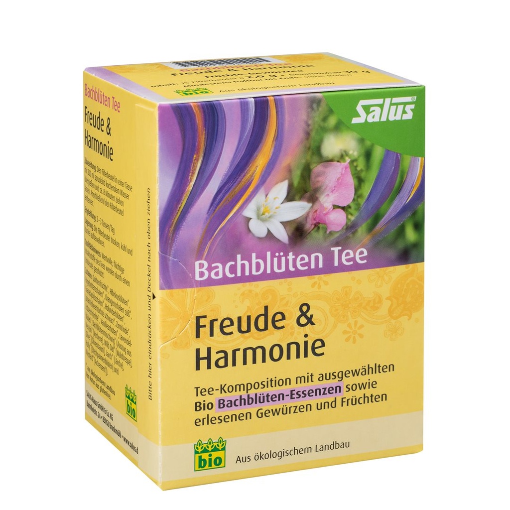 Flores Bach Alegría Y Armonía infusión 15 filtros