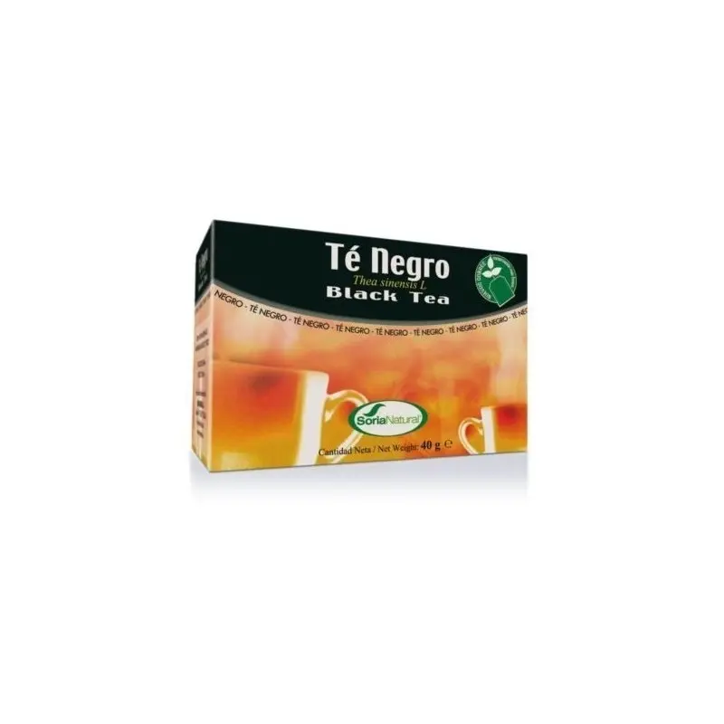 SORIA NATURAL TE NEGRO 20 FILTROS