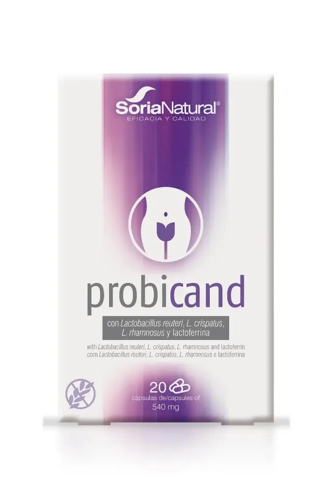 Probicand (Inulina, Probióticos y Lactoferrina) - Soria Natural - 20 Caps. x 545mg