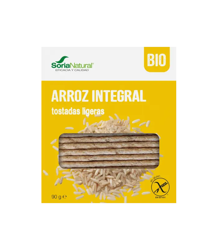 TOSTADAS LIGERAS DE ARROZ INTEGRAL BIO 25 UDS