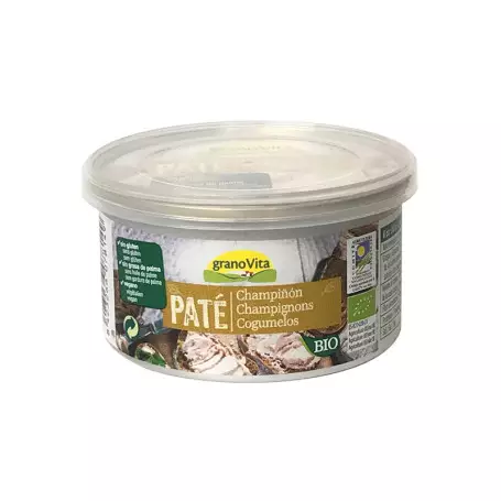 Paté champiñon BIO 125g