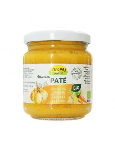 Paté mousse de calabaza y jengibre BIO 175g