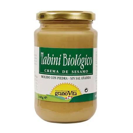 Crema sésamo tahini BIO 340 gr