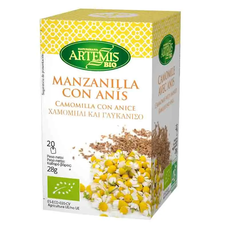 MANZANILLA CON ANIS 20 BOLSITAS