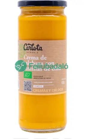 CREMA DE CALABAZA CON SEMILLAS DE CHÍA 450g