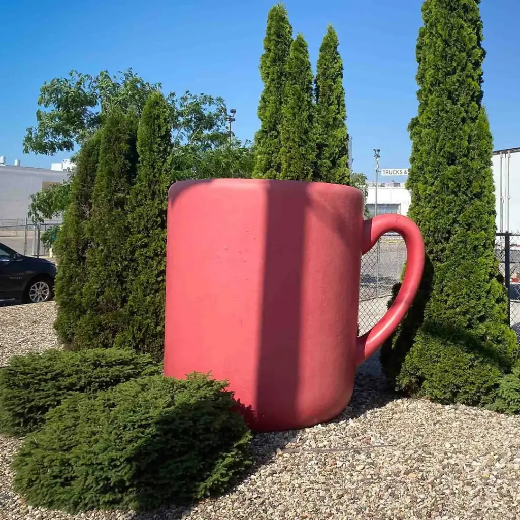 Taza gigante Roja