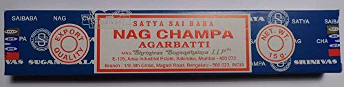 INCIENSO SATYA SAI BABA NAG CHAMPA 15gr