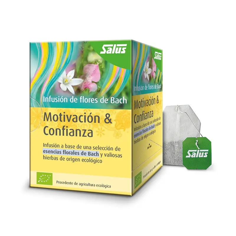 Flores Bach Motivación & Confianza infusión 15 filtros