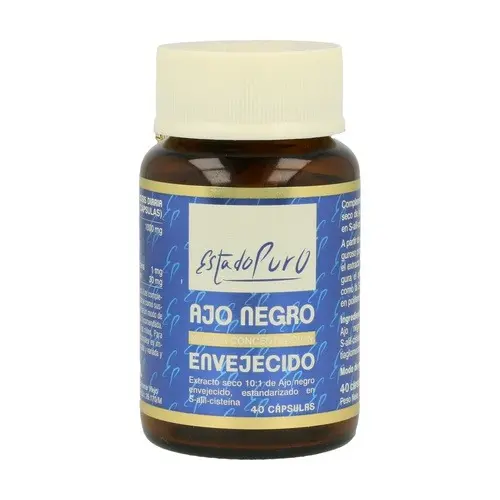 Ajo Negro Envejecido - Estado Puro - 40 Caps. x 650 mg