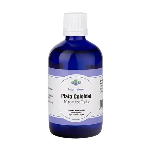 Plata Coloidal de Uso Tópico - Equisalud - 10 Ppm - 100 mL