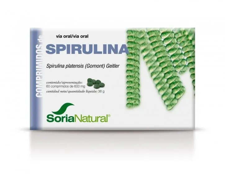 Spirulina - 60 Comps. x 600 mg