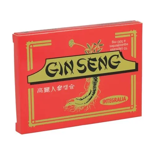 Ginseng Coreano - Integralia - 10 Caps. x 500mg