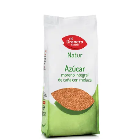 AZUCAR MORENO INTEGRAL DE CAÑA CON MELAZA 500g
