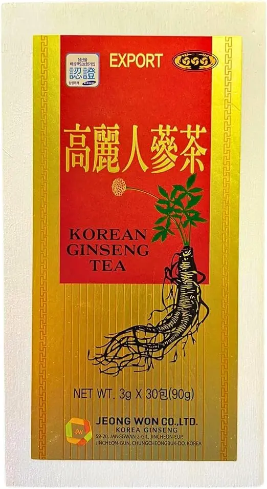 Té de Ginseng Coreano - 30 Sobres x 3g