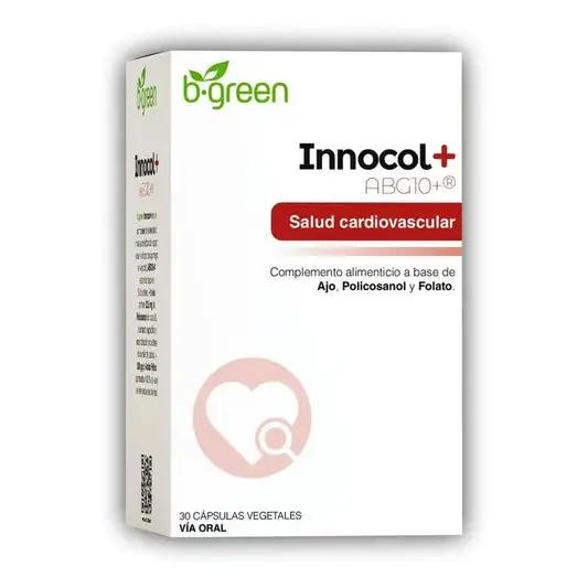B-GREEN INNOCOL-K + LEVADURA ROJA + Q10 30 CAPS.