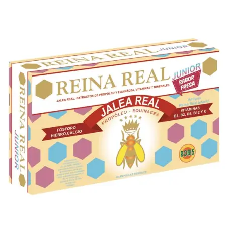 REINA REAL JUNIOR 20 AMPOLLAS