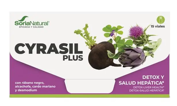 CYRASIL SORIA NATURAL 15 VIALES X 10ML