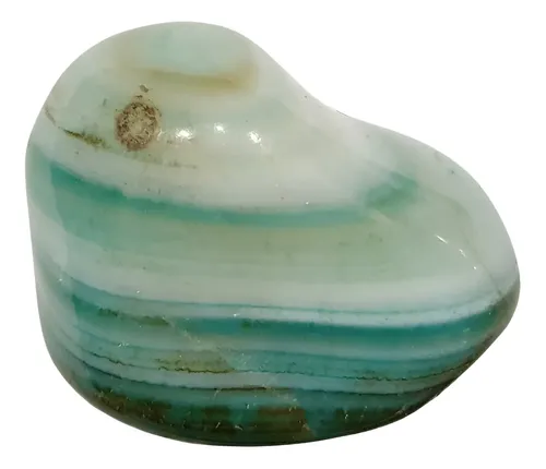 Piedra Agatha verde bandeada