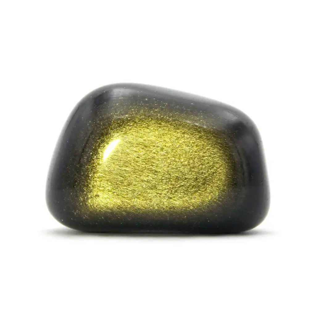 Piedra Obsidiana dorada