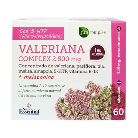 Raíz de Valeriana Complex 2740 mg - 60 Caps.