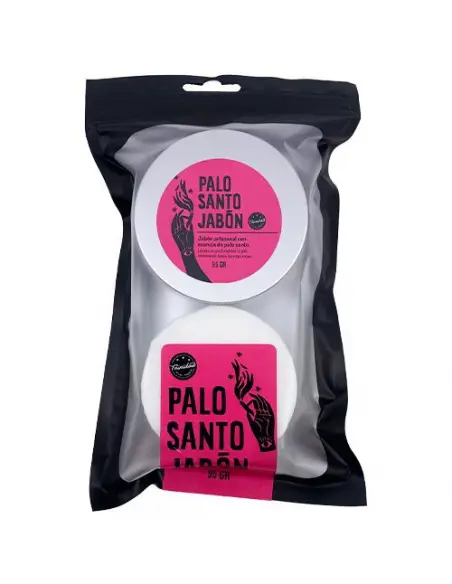 Jabón artesanal palo santo + lata
