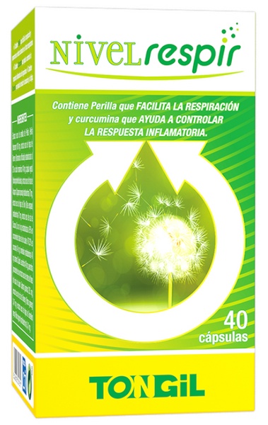 Nivelrespir 40 cápsulas de Tongil