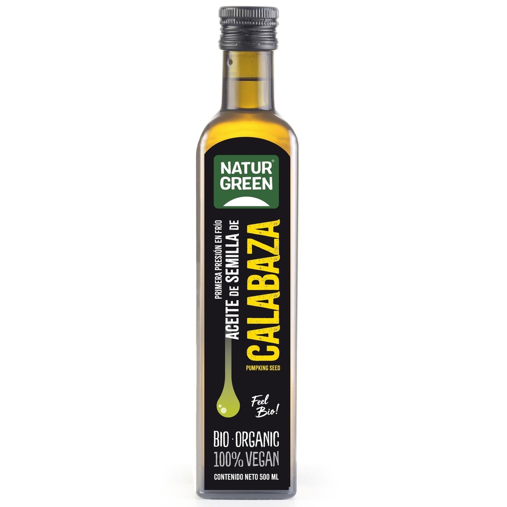 Aceite de semilla de calabaza ecológico