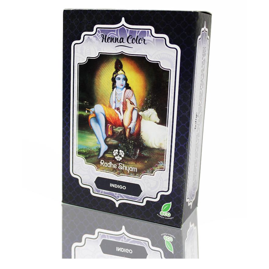 Henna polvo Indigo Radhe Shyam 100 G