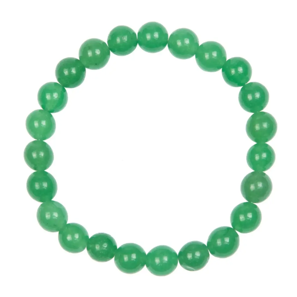 Pulsera Aventurina verde piedra mediana