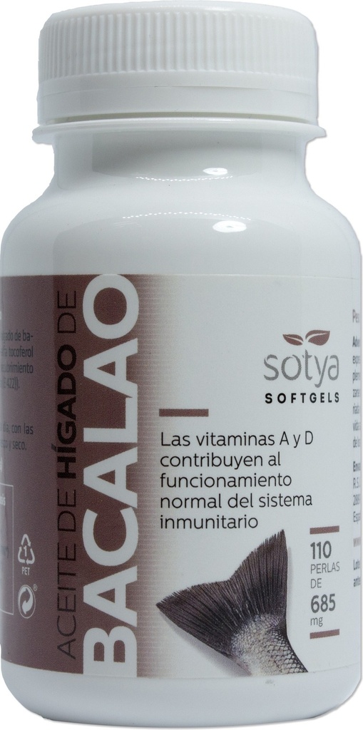 Aceite de Hígado de Bacalao 110 Perlas