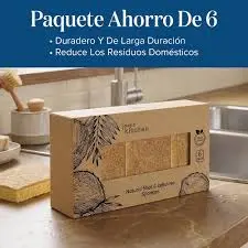 SPONGE Hemp Fiber - Kitchen (4 units pack)