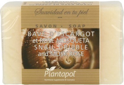 Jabon Baba Caracol Rosa Mosqueta 100g Planta-Pol