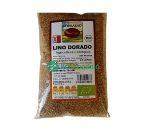 Semilla de Lino Dorado SinGluten Bio 500g Bioprasad