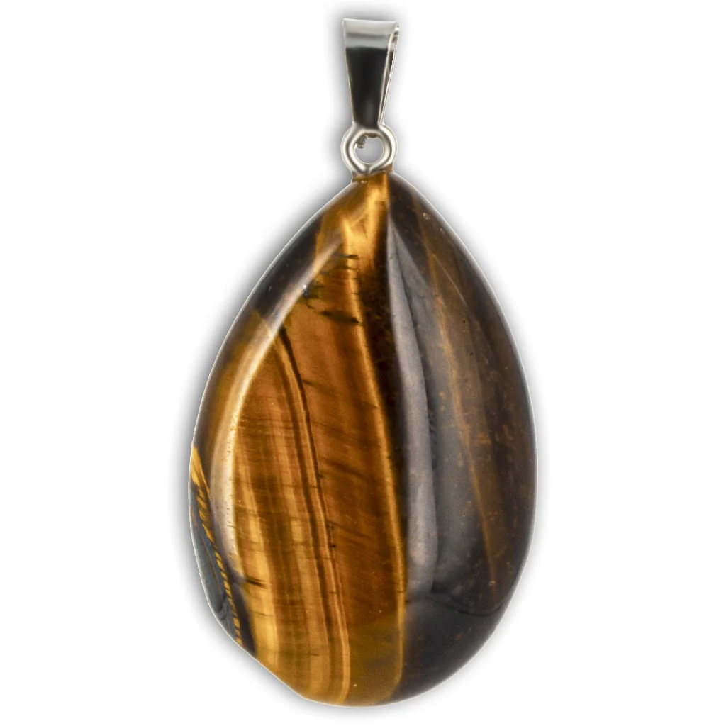 Colgante de Ojo de Tigre lagrima